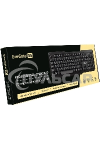 Клавиатура проводная ExeGate LY-404 (EX264084RUS), USB, черный