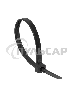 Хомут кабельный 2.5х200 нейл. черный (уп.100шт) EKF plc-cb-2.5x200