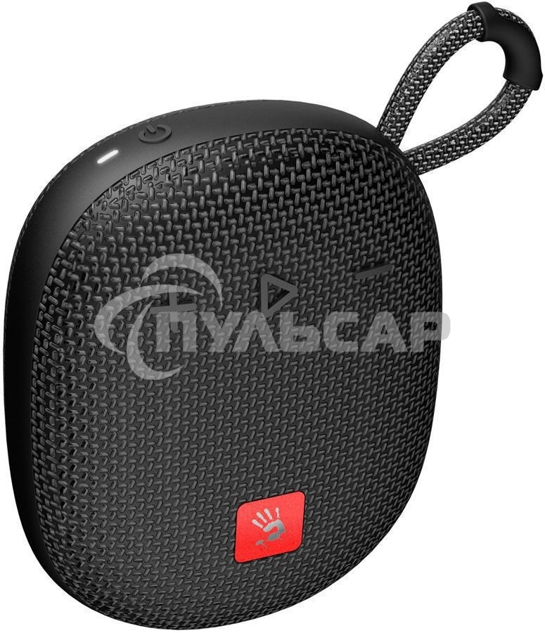 Колонка портативная A4Tech Bloody S3 Carry черный 5W 1.0 BT 10м 1600mAh (S3 CARRY BLACK)