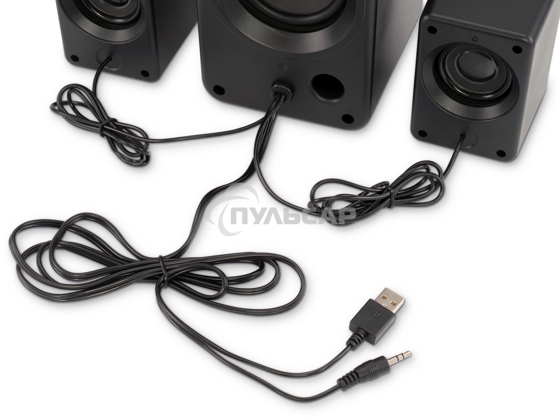 Акустическая система Оклик OK-423 2.1 черный 11Вт