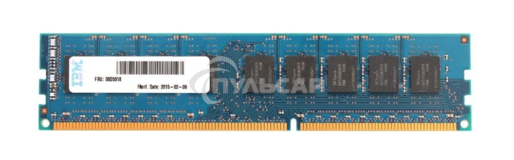 Оперативная память Lenovo, DDR3, 8Gb (1x8Gb), 1600 MHz, CL11, DIMM, ECC