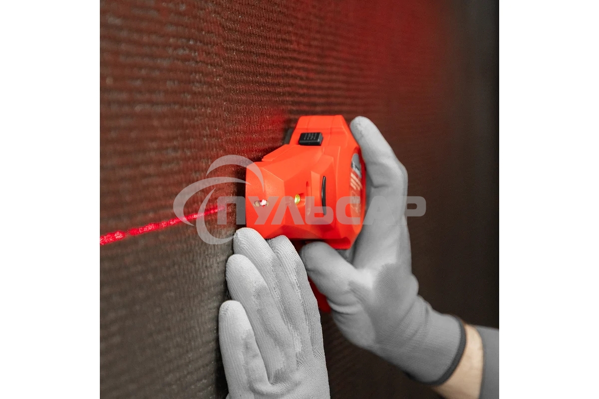 Лазерный уровень Matrix с приспособлением для сверления и пылесборником