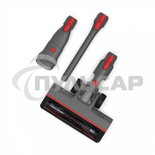 Пылесос вертикальный BQ VCA0103H серый, 2 в 1 вертикальный и компактный / технология циклон, эффективный сбор пыли и простота экплуатации / Quiet performance, низкий уровень шума / до 30 мин непрерывной работы / для эффективной уборки удобный индикатор за