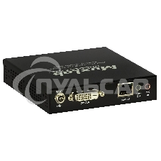 Приемник-декодер DVI, USB2.0 и KVM over IP, сжатие JPEG2000, с PoE MuxLab 500771-RX
