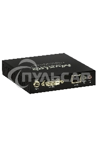 Приемник-декодер DVI, USB2.0 и KVM over IP, сжатие JPEG2000, с PoE MuxLab 500771-RX