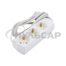 Удлинитель 3х1.5м с заземл. 10А 250В У03 GENERICA 2P+PE 3х1кв.мм IEK WYP10-10-03-D15-Z-G