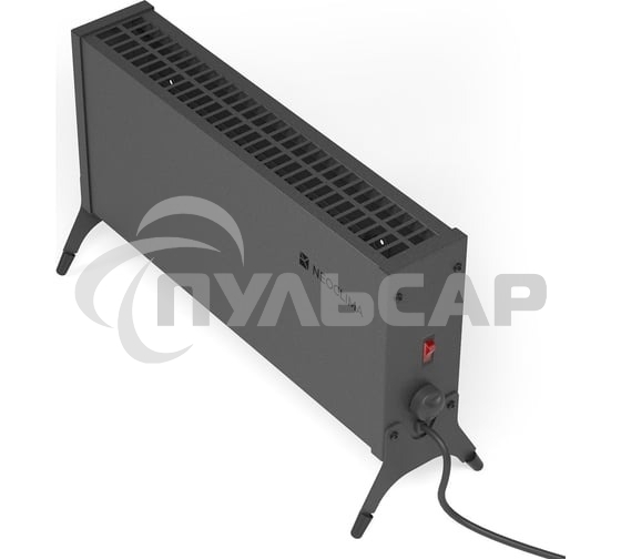 Конвектор Neoclima Nano 1000B черный, 1000 Вт, 15 м2, термостат