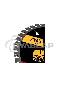 Пильный диск по ламинату Denzel ф185 х 20 мм, 48 зубьев 733837