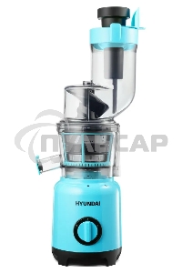 Соковыжималка шнековая Hyundai HY-JS6534 300Вт рез.сок.:600мл. светло-синий