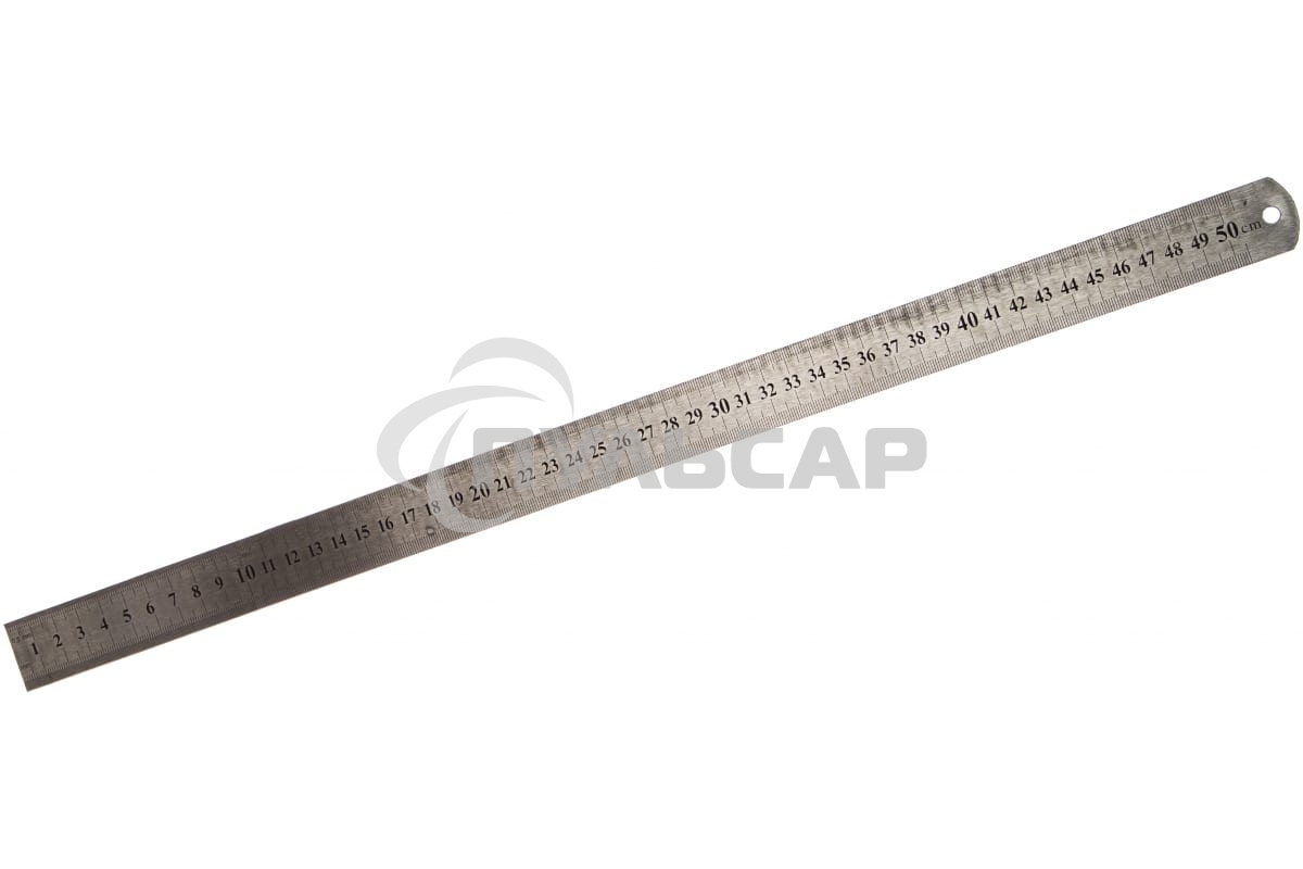 Линейка измерительная, 500 мм, металлическая Sparta