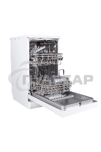 Посудомоечная машина Maunfeld MWF08S, белый, 44.8 см, 9 компл., 49 дБ, класс A+