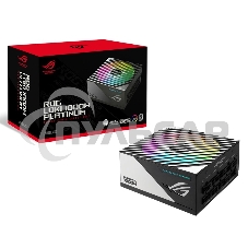 Блок питания ASUS ROG-LOKI-1000P-SFX-L GAMING (90YE00N1-B0NA00), 1000Вт, 80 PLUS Platinum, 135мм, модульный, серый и черный