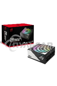 Блок питания ASUS ROG-LOKI-1000P-SFX-L GAMING (90YE00N1-B0NA00), 1000Вт, 80 PLUS Platinum, 135мм, модульный, серый и черный