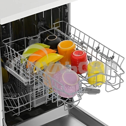 Посудомоечная машина HOTPOINT HFS 1C57, белый, 44.8 см, 10 компл., 49 дБ, класс A