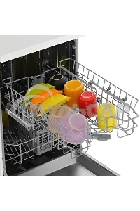 Посудомоечная машина HOTPOINT HFS 1C57, белый, 44.8 см, 10 компл., 49 дБ, класс A