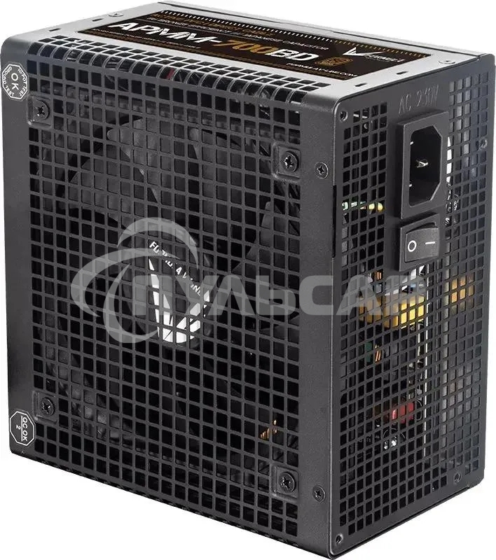 Блок питания Aerocool / Formula APMM-700BD, 700Вт, 80 PLUS Bronze, 120мм, черный
