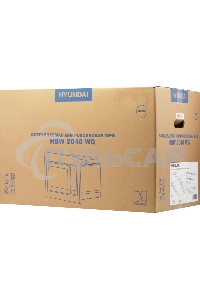 Микроволновая печь встраиваемая Hyundai HBW 2040 WG белый, 20 л, 800 Вт, переключатели - кнопки/поворотный механизм