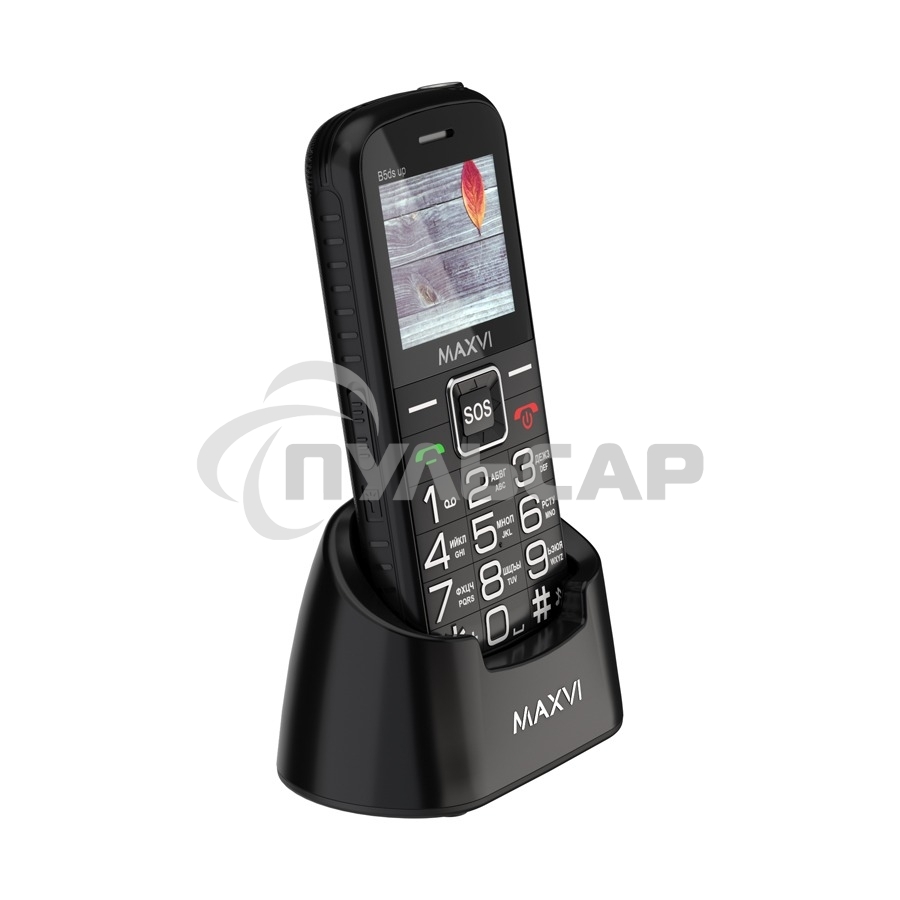 Мобильный телефон Maxvi B5ds up черный