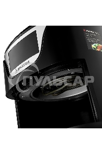 Аэрогриль BRAYER BR2037 черный/серебристый, 1500 Вт, 5 л, упр. - сенсор, программ - 7