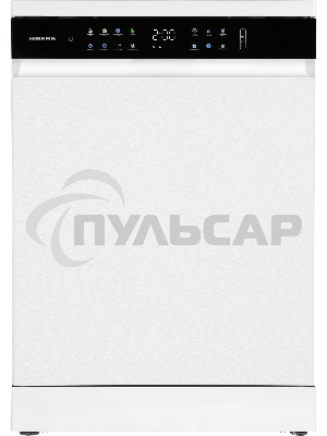 Посудомоечная машина HIBERG i-F 6815 LW, белый, 60 см, 15 компл., 46 дБ, класс A+++