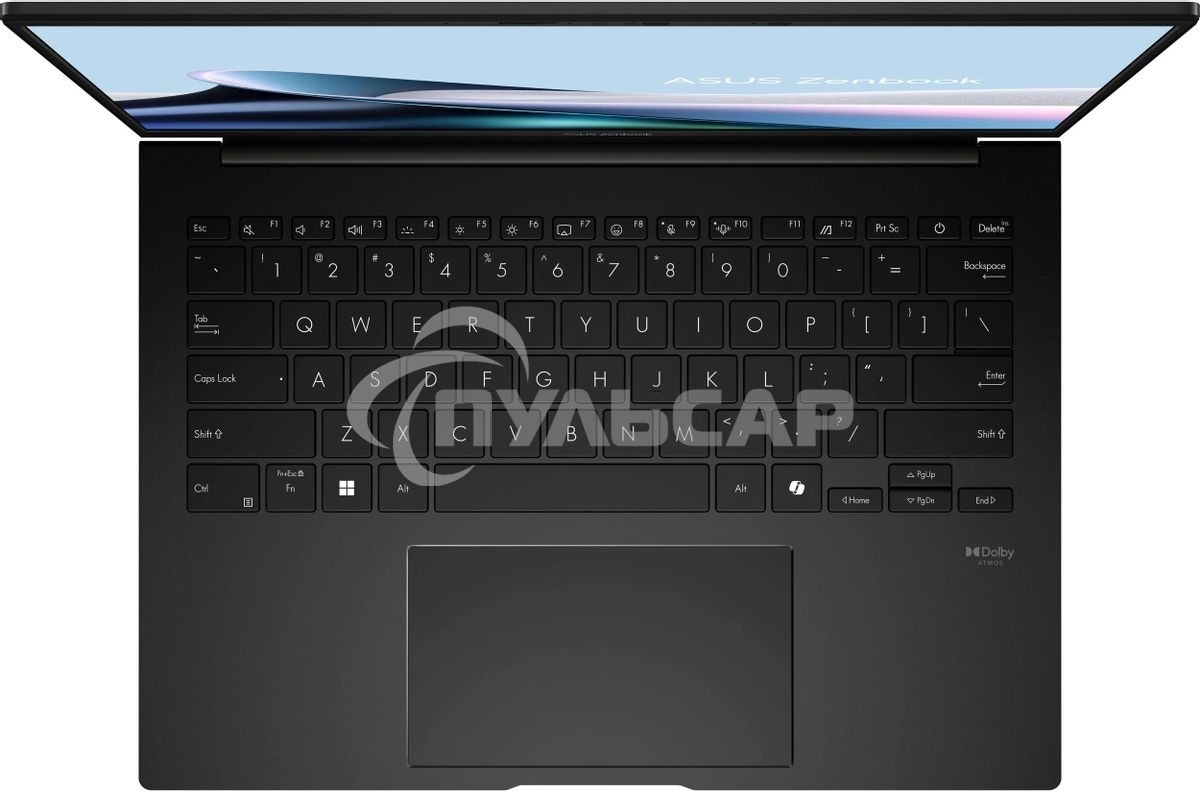 Ноутбук Asus Zenbook 14 UM3406KA-QD180 черный Ryzen AI 5 340 16Gb SSD1Tb AMD Radeon 14