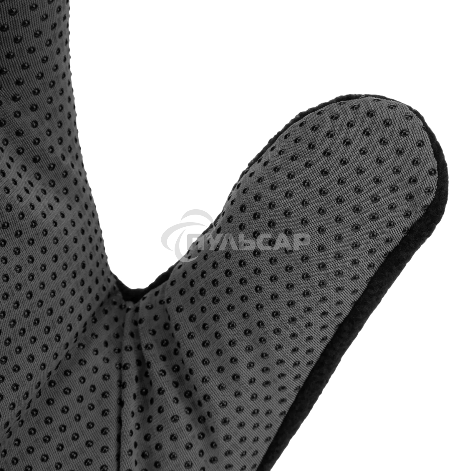 Перчатки универсальные Denzel 68095 двойные, ПВХ нанесение, размер 8