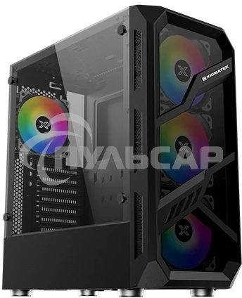 Компьютерный корпус Xigmatek Lamiya EN40016 ATX, USB 3.0x1+USB 2.0x2, Front & Left TG, 4PCS X24A Fan, Galaxy II Fan Control Box & Remote (748113)