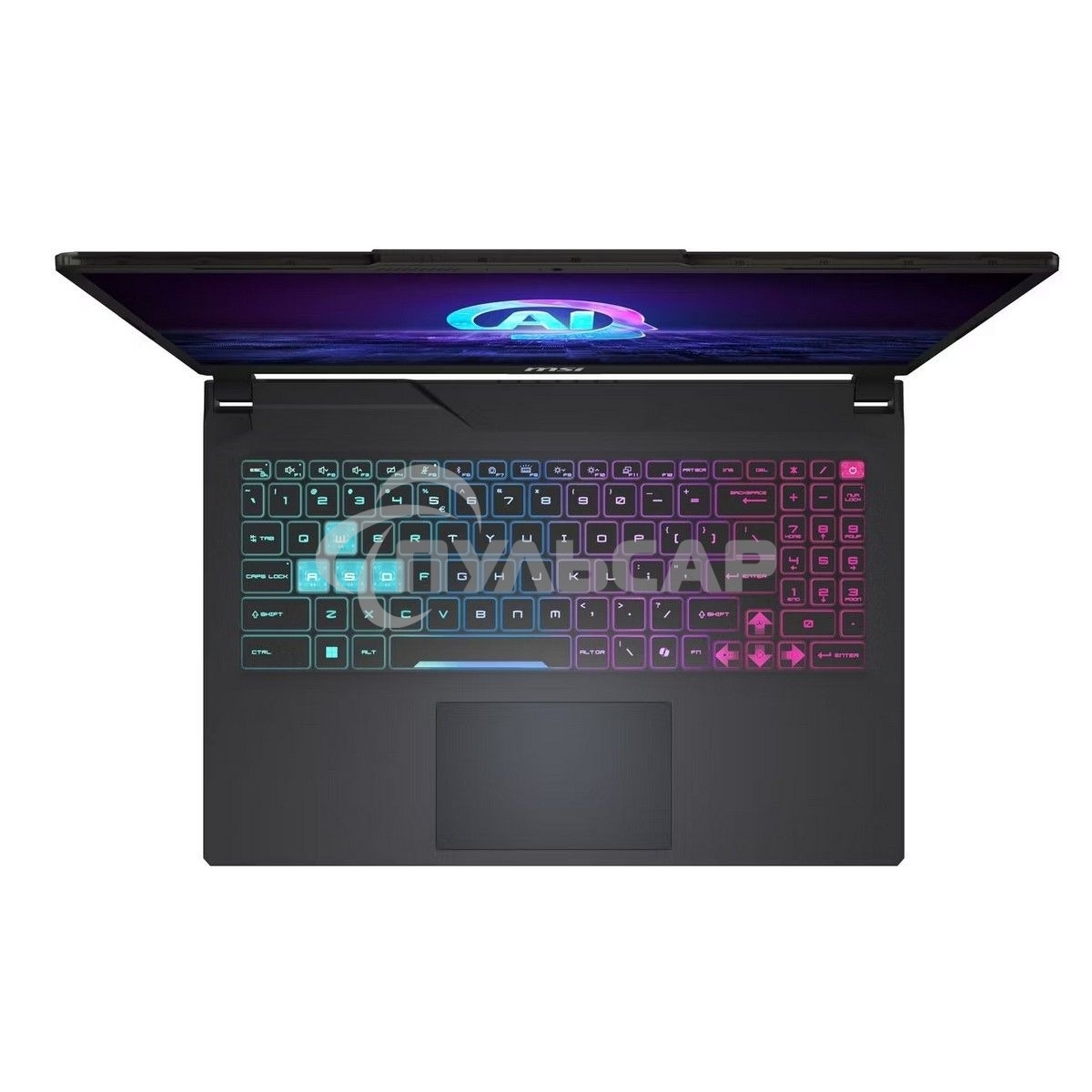 Ноутбук MSI Cyborg 15 AI A1VEK-244XRU черный Intel Core Ultra 7 155H/16Gb/SSD 512Gb/RTX 4050 6Gb/15.6