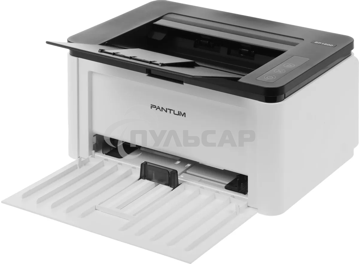 Принтер лазерный черно-белый (монохромный) Pantum BP1800, A4, 18 стр/мин, USB 2.0, белый BP1800