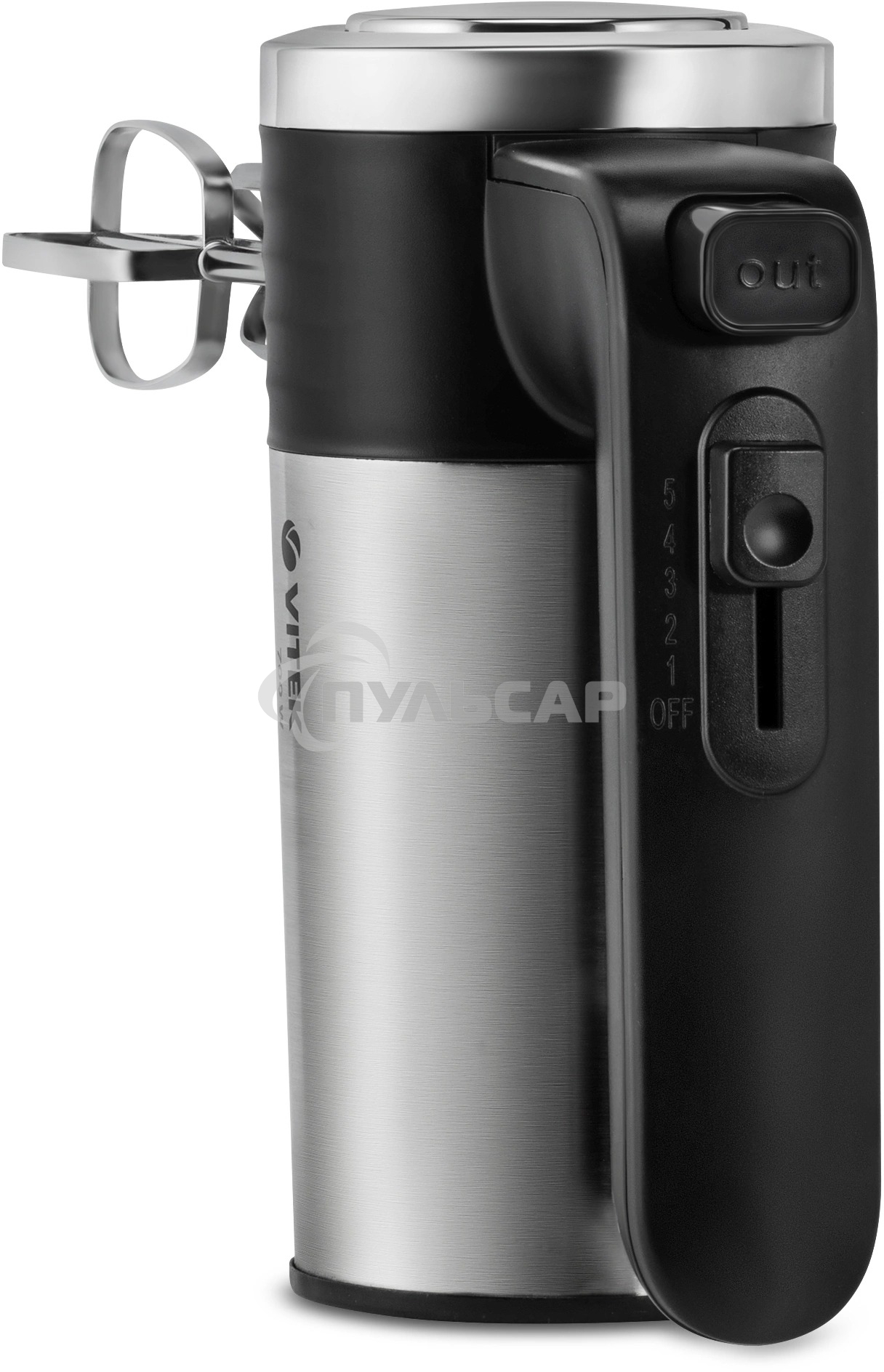 Миксер ручной Vitek VT-1404 700Вт черный/серебристый