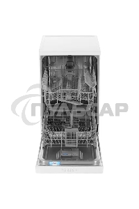 Посудомоечная машина HOTPOINT HFS 1C57, белый, 44.8 см, 10 компл., 49 дБ, класс A