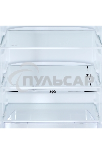 Холодильник Nordfrost NRT 145 132 серебристый двухкамерный 209/68 л морозилка сверху, ручная разморозка