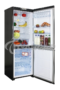 Холодильник ОРСК 173 G графит двухкамерный 200/120л морозилка снизу