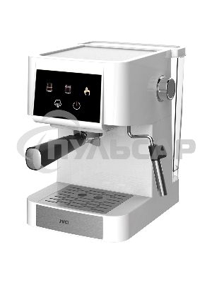 Кофеварка рожковая JVC JK-CF40 белый, исп. кофе - молотый, 1.5 л, 950 Вт, 20 бар