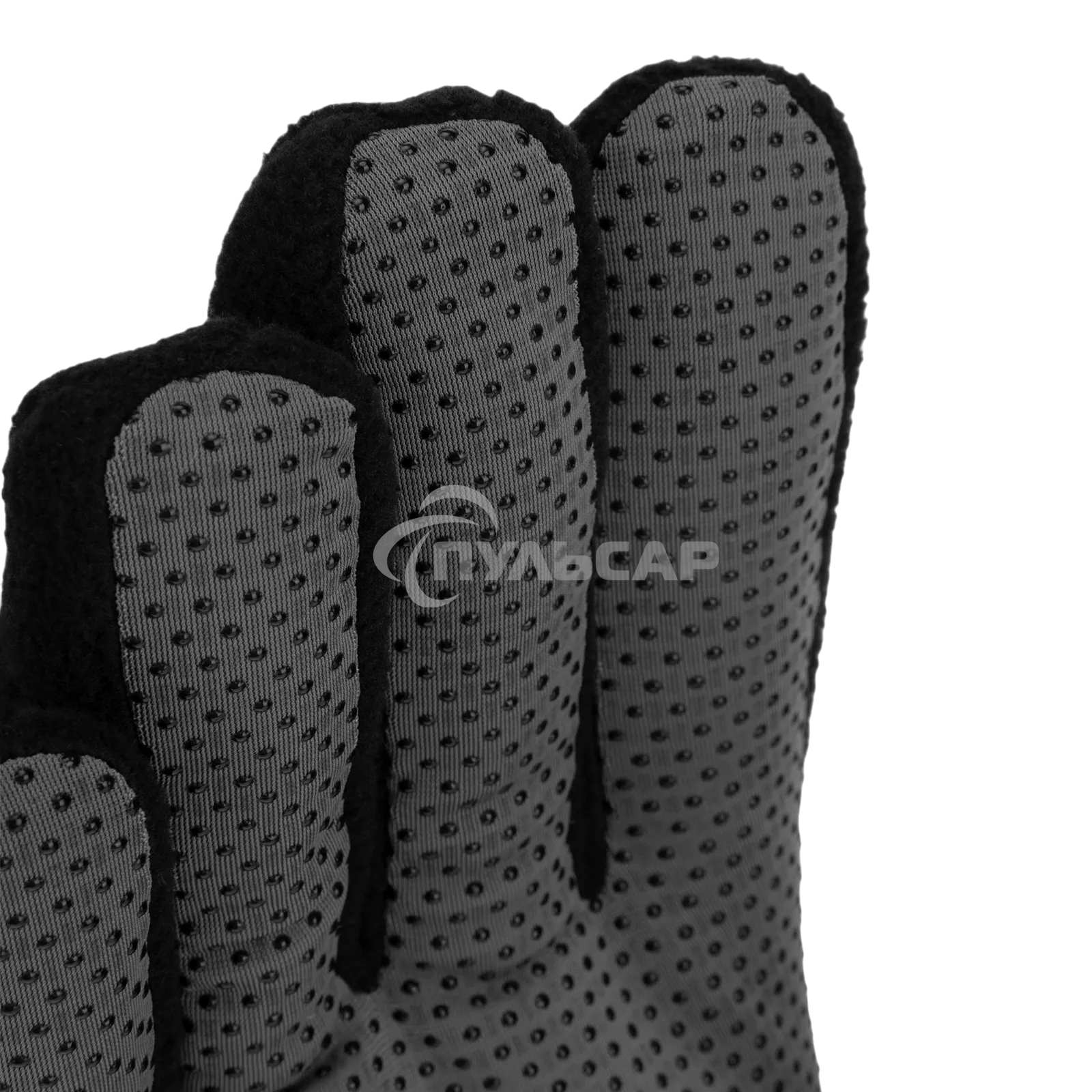 Перчатки универсальные Denzel 68095 двойные, ПВХ нанесение, размер 8