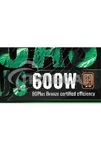 Блок питания Aerocool / Formula KCAS PLUS 600W, 600Вт, 80 PLUS Bronze, 120мм, черный