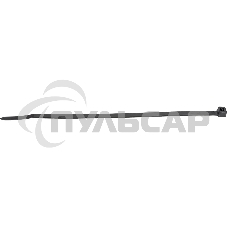 Хомут кабельный 3.6х150 нейл. черный (уп.100шт) EKF plc-cb-3.6x150