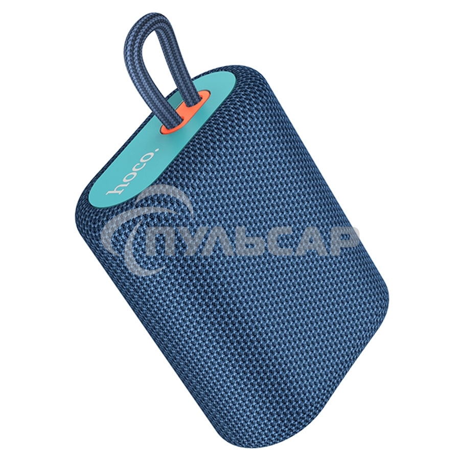 Портативная колонка HOCO BS47, синий, ткань
