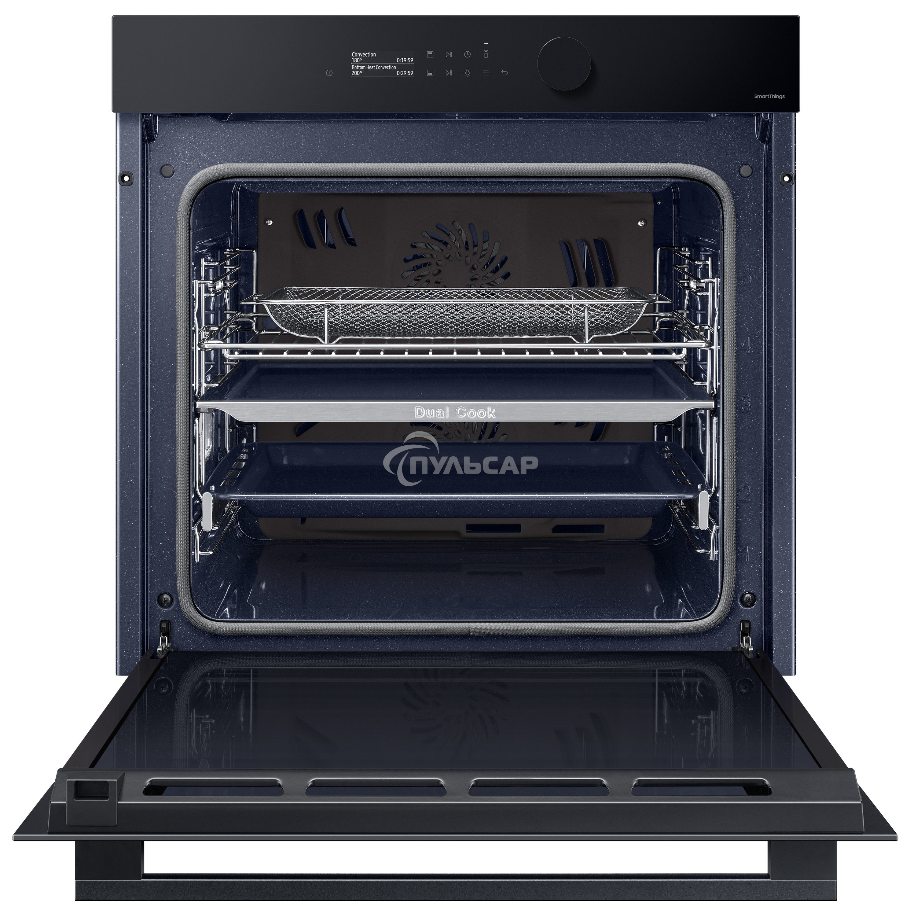 Духовой шкаф Электрический Samsung NV7B5645TAK/WT черный