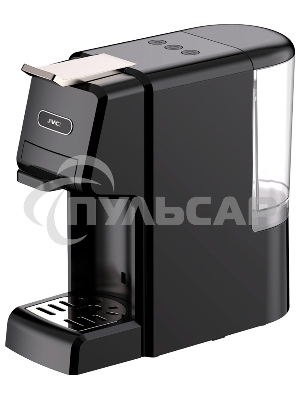 Кофеварка капсульная JVC JK-CF45 черный, исп. кофе - капсулы Nespresso, Dolce Gusto/молотый, 0.6 л, 1350 Вт, 19 бар