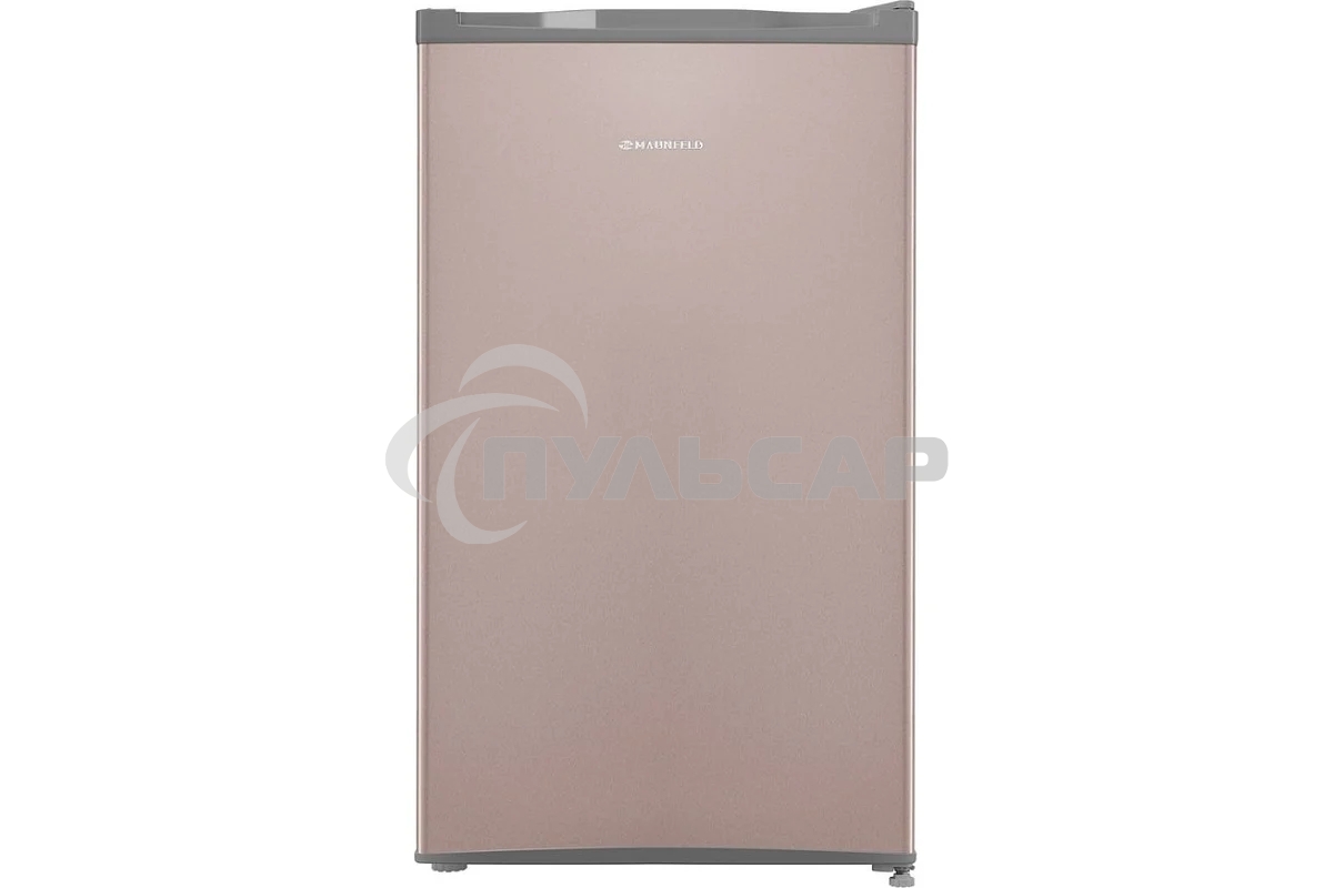 Холодильник Maunfeld MFF83GD золотистый/серый мат. однокамерный 85л