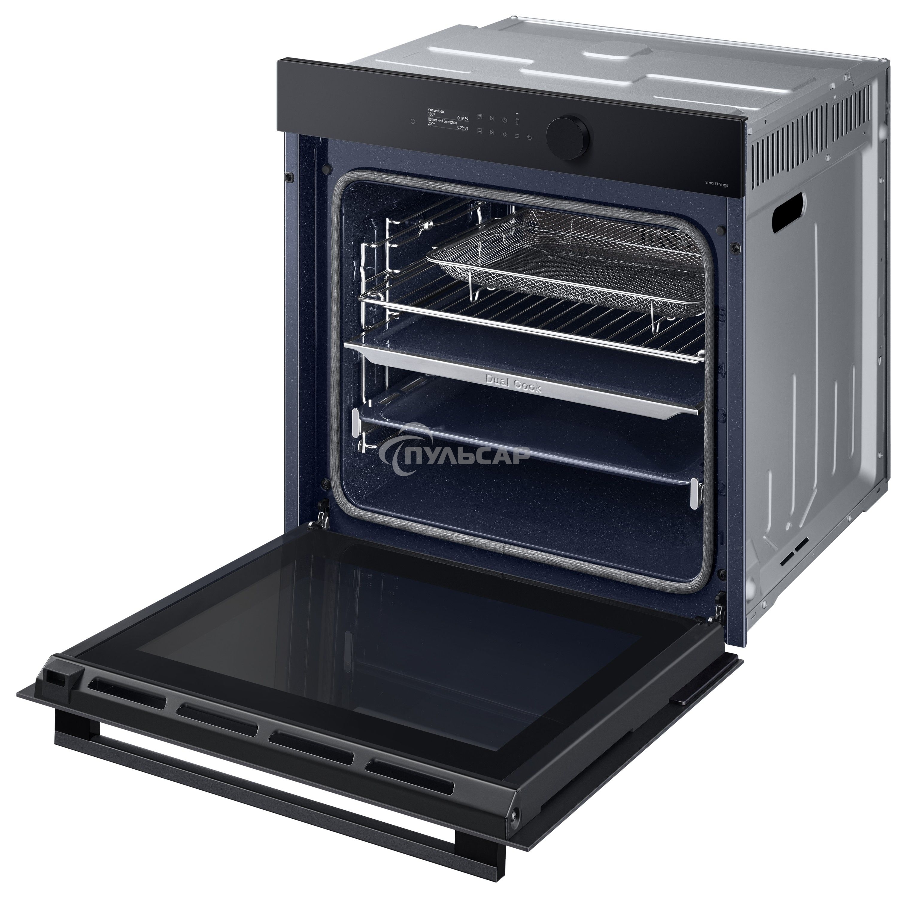 Духовой шкаф Электрический Samsung NV7B5645TAK/WT черный