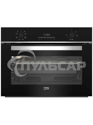 Духовой шкаф электрический Beko BBCM13300X, черный/серебристый