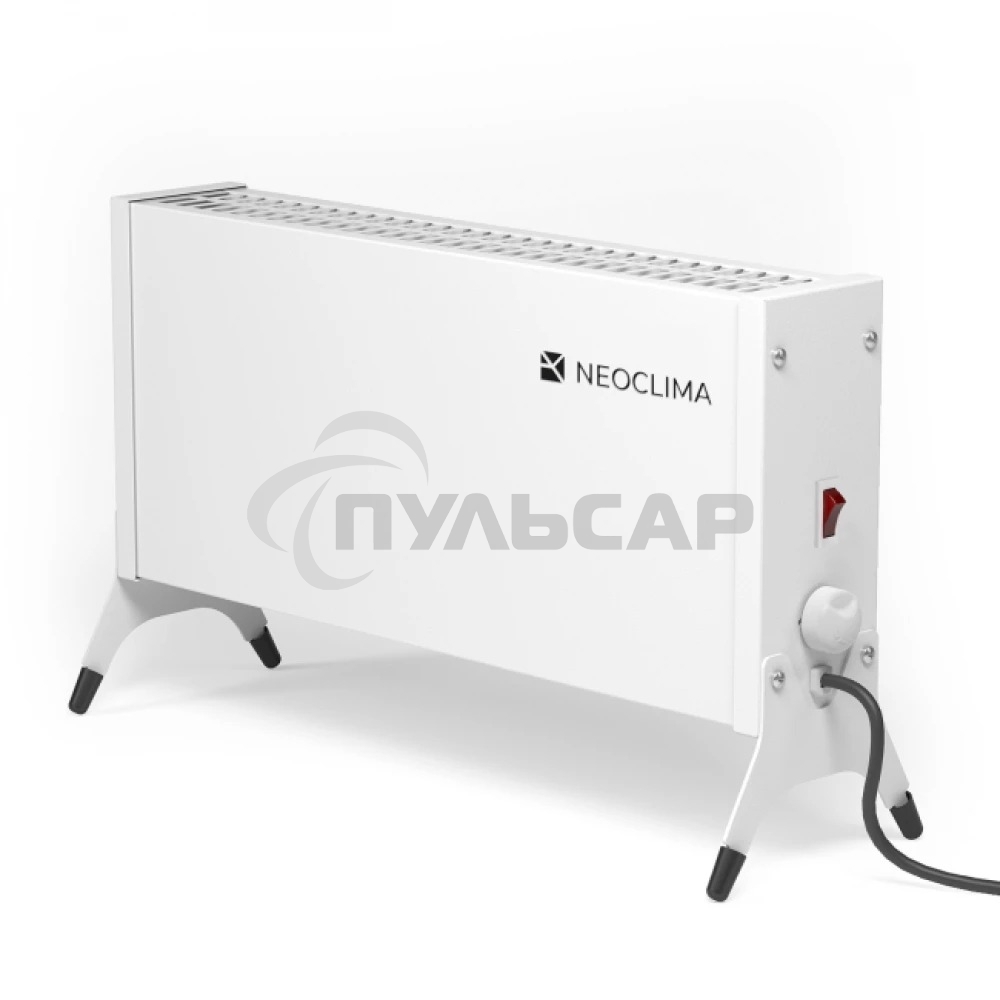 Конвектор Neoclima Nano 1000W белый, 1000 Вт, 15 м2, термостат