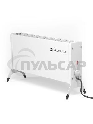 Конвектор Neoclima Nano 1000W белый, 1000 Вт, 15 м2, термостат