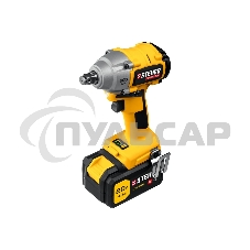 Гайковерт STEHER 20В бесщеточный, 1 АКБ (4А·ч), в кейсе. CWB-300-1