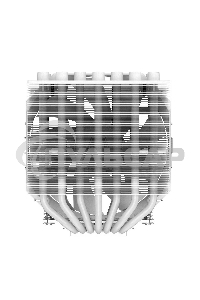 Кулер для процессора ID-COOLING SE-207 XT SLIM белый 120мм алюминий/медь 1800rpm 35.2db 4-pin 220W 135мм