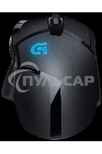 Мышь проводная Logitech G402 Hyperion Fury, черный, 4000 dpi, USB, кнопки - 8