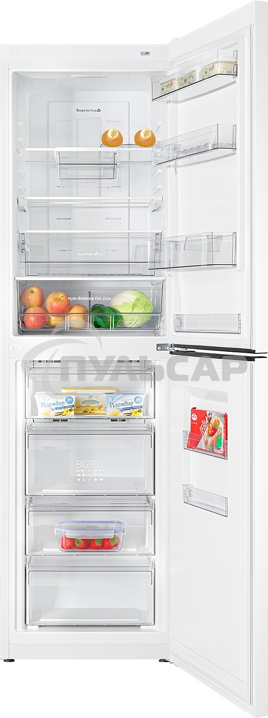 Холодильник Atlant ХМ-4625-109-ND белый двухкамерный 211/125л морозилка снизу