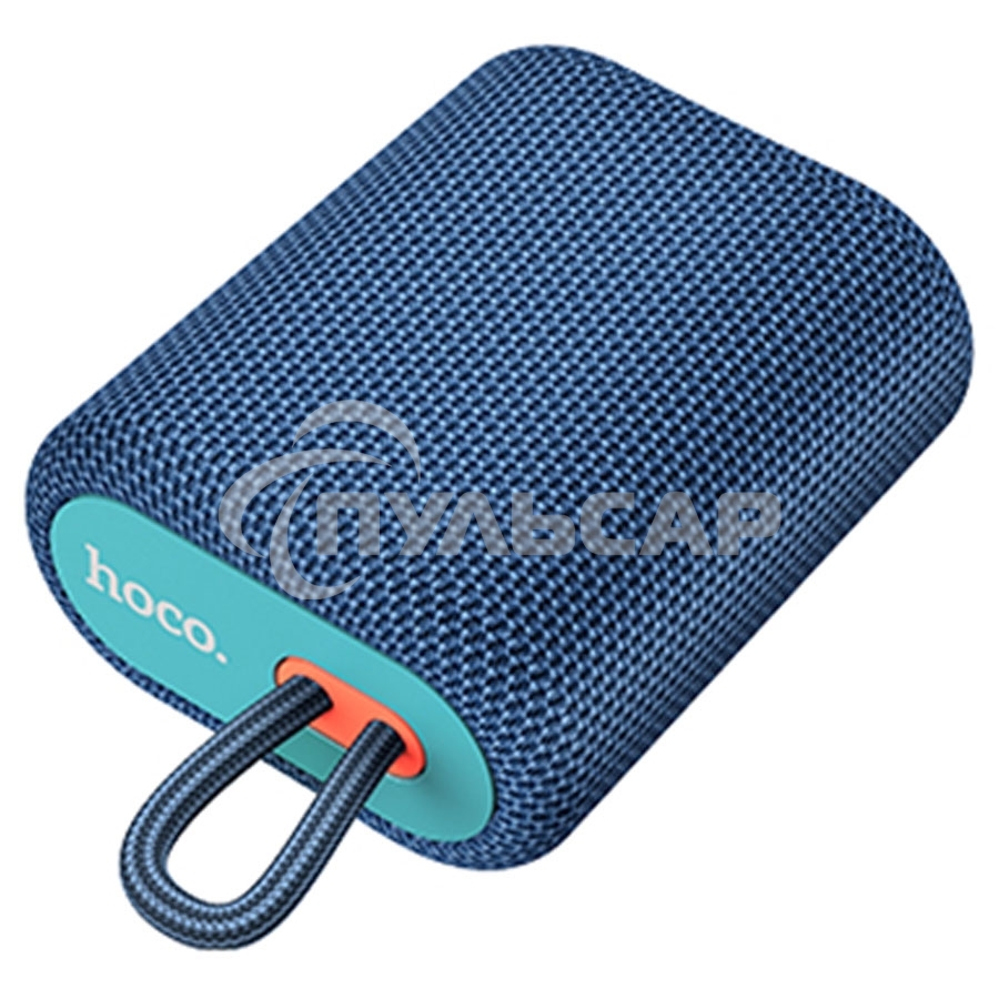 Портативная колонка HOCO BS47, синий, ткань